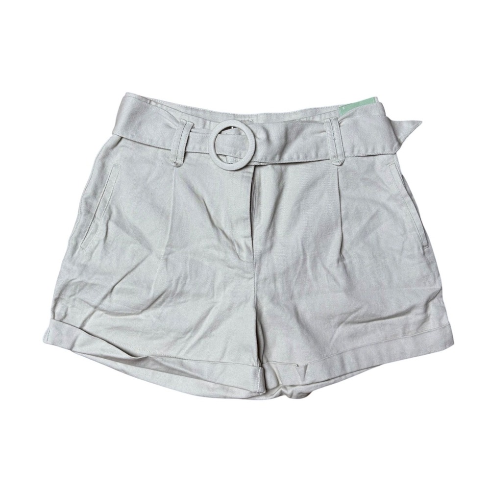 NWT Ryegrass Belted Shorts Size 8 Sandshell Preppy Utility Relaxed Casual Beach